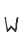 w