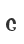 c