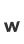 w