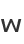 W