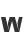 w