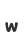 w