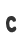 C