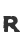 R