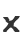 X