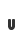 u