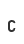 c