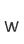 w