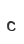 c