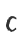 C