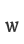 w