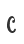 C