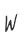 W