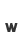 w