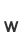 w