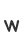 w