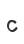 c