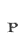 P