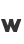 w