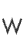 w