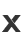 X