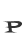 P