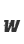 w