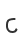 C