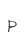 P