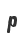 P