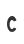 C