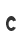 c