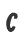 C