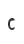 c