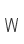 W