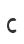 C