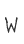 W