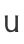 u