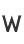 w