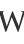 W