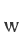 w