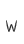 w