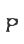 P