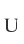 U