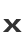 X