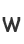 w