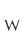 w