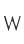 W