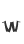 w