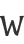 w